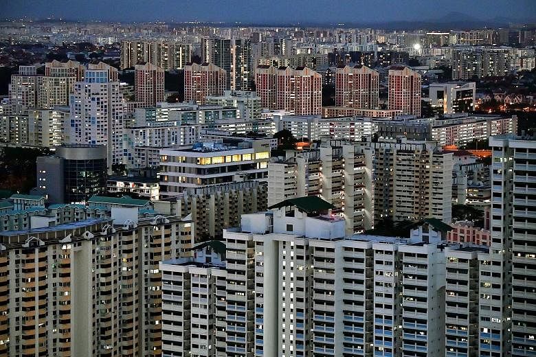 Some 22,477 HDB resale transactions were made last year, 3.4 per cent higher than in 2018. ST PHOTO: LIM YAOHUI
