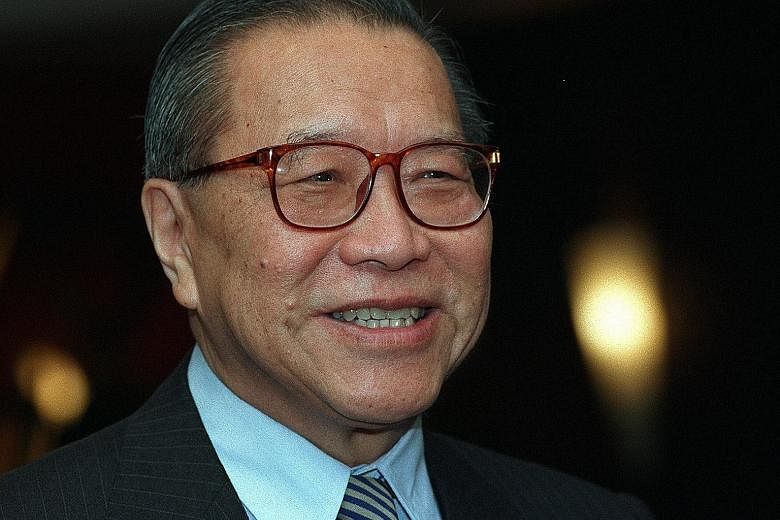 Former chief justice Yong Pung How, best remembered for his bold and wide-ranging reforms to Singapore's judiciary - from abolishing wigs for judges and bibs for lawyers to clearing a backlog of cases - died yesterday. He was 93. Mr Yong left the law