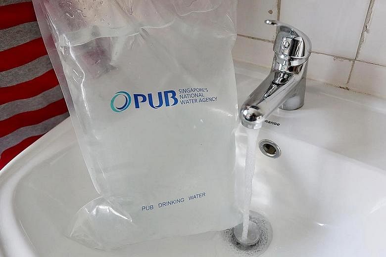 The PUB confirmed that water quality at tap points in Block 635 Ang Mo Kio Avenue 6 returned to normal after the water tanks were washed and chlorinated last Wednesday to remove traces of hydrocarbons - compounds that can be found in anti-mosquito oi
