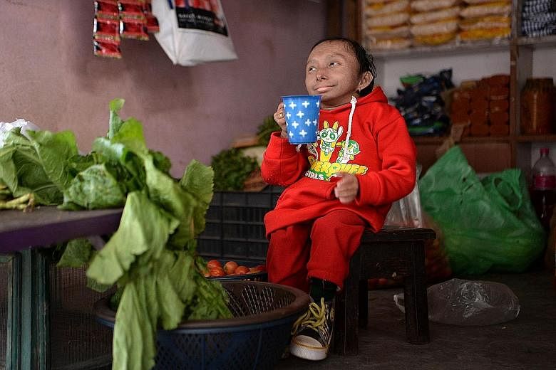 Mr Khagendra Thapa Magar, who measured 67.08cm, was the world's shortest man. He was also an official face of Nepal's tourism campaign, which featured him as the smallest man in a country that is home to the world's highest peak, Mount Everest.