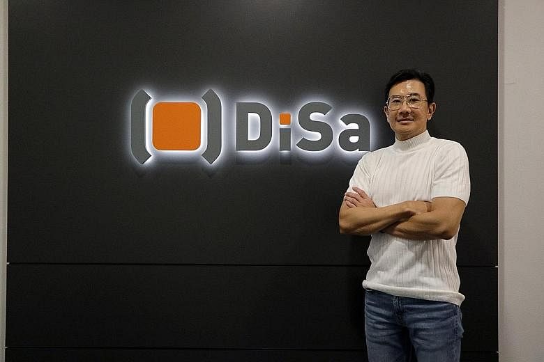 DiSa chief executive Eddie Chng wants his firm to set the standard for retail security in the US.