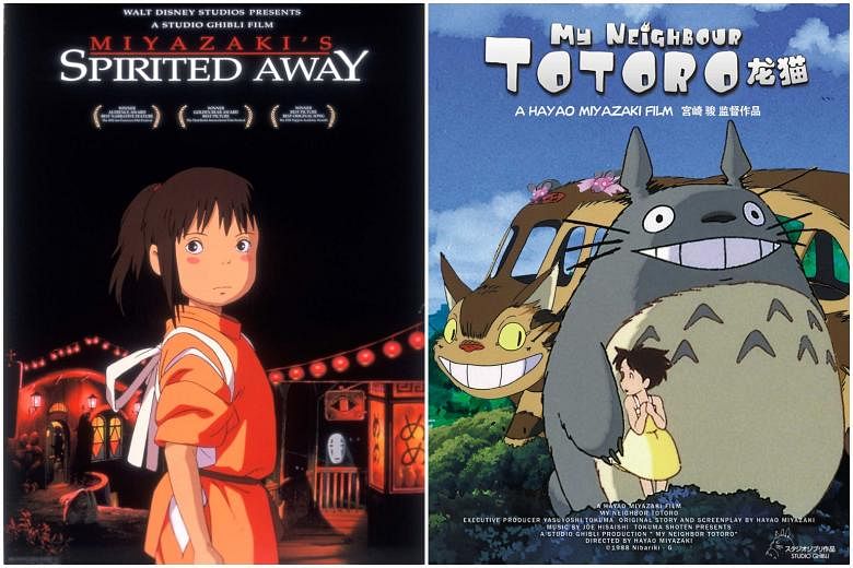 Studio Ghibli films such as Spirited Away and My Neighbor Totoro to stream  on Netflix | The Straits Times