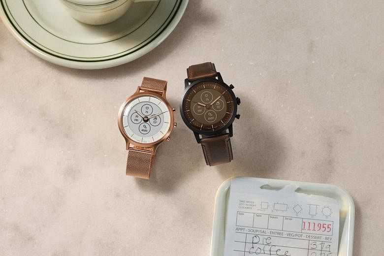 Tech review: Fossil Hybrid HR Collider is the analogue smartwatch you never  knew you wanted | The Straits Times