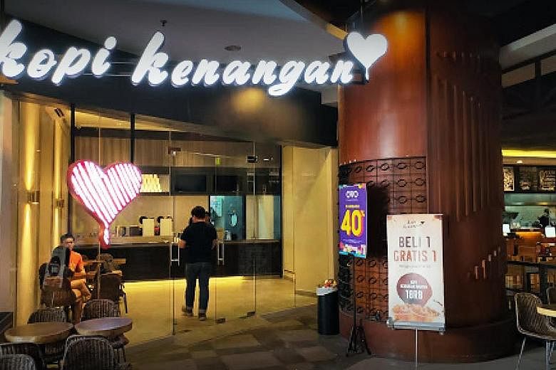 Kopi Kenangan, or coffee memories, sells coffee that is distinctly Indonesian yet offbeat, with quirky names such as Kopi Kenangan Mantan, or coffee memories of my ex, an addictive concoction of coffee with milk and palm sugar. The start-up now has 2