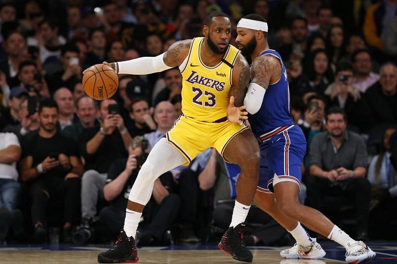 NBA: Los Angeles Lakers Bounce Back With Victory Over New York Knicks ...