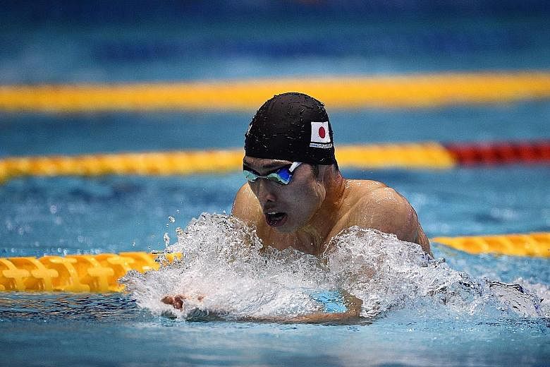Kosuke Hagino holds the Japanese record of 1min 55.07sec in the 200m IM but said he was "slower than the women" for a period last year as he lost motivation to train. 