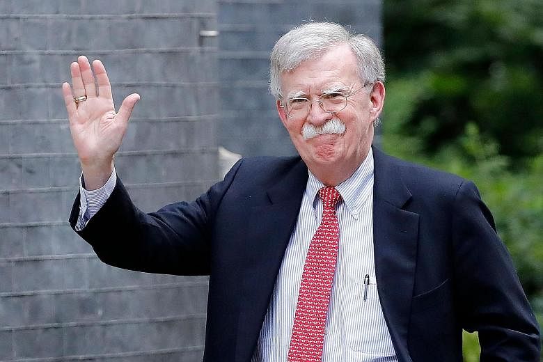 Mr John Bolton's book contains "significant amounts of classified information", according to the National Security Council.