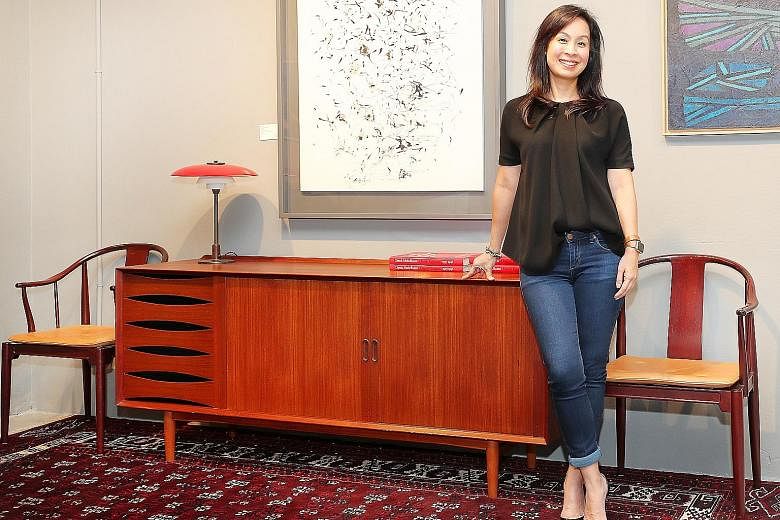 Ms Lynette Wong started 1B2G Fine Vintage Furniture (above) in Tan Boon Liat Building, where she stocks an eclectic collection of Danish mid-century vintage pieces, from furniture to lighting.