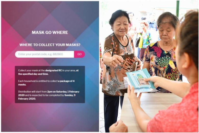 Wuhan virus Where to collect masks? Check online by entering postal code The Straits Times