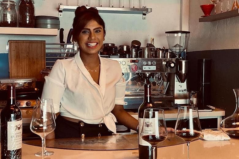 Wine bar Crush, founded by sommelier Shamini Krishnan (above), had only six seats and offered wines as flights as well as hard-to-procure wines by the glass. 