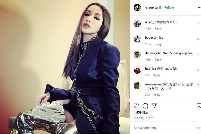 Taiwanese singer Elva Hsiao, 40, has been linked romantically to younger men, including Singapore businessman Elroy Cheo, 34, Taiwanese actor Kai Ko, 28, and Taiwanese professional golfer Michael Chen, 27. Her latest love interest is aspiring actor J