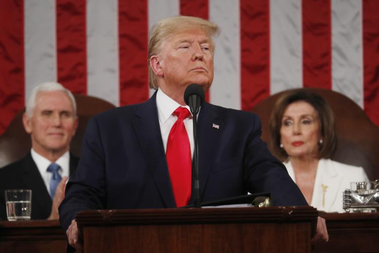 Trump touts 'great American comeback' in State of Union speech | The ...