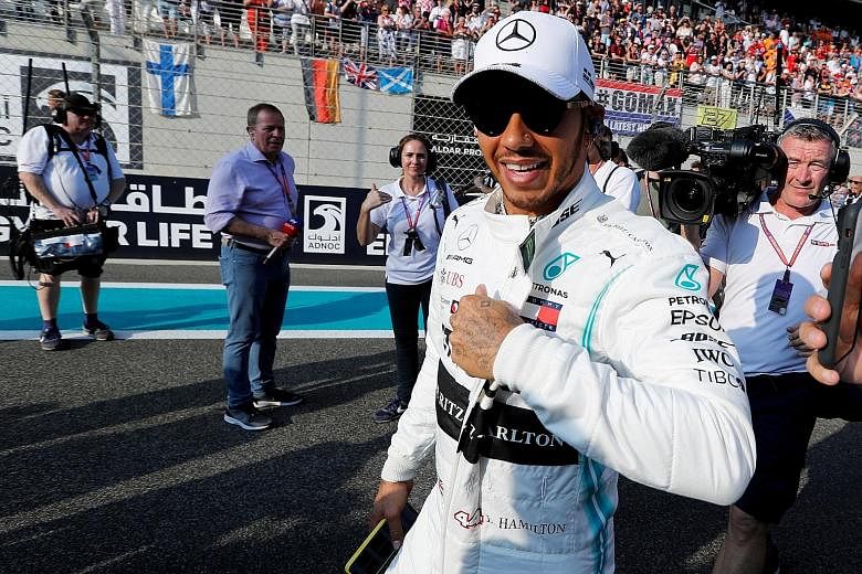 Lewis Hamilton deserves to equal Michael Schumacher's record seven world titles this year, says Formula One sporting director Ross Brawn.PHOTO: REUTERS