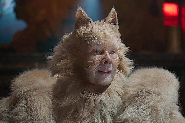 Dame Judi Dench (above) received a Razzie acting nomination for her role in Cats, along with James Corden, Rebel Wilson and Francesca Hayward.