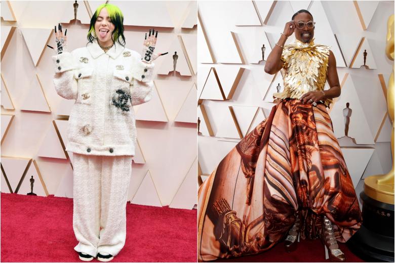 billy oscars red carpet