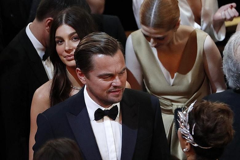 LEO'S OSCAR BUZZ: Leonardo DiCaprio did not win Best Actor at the Oscars, but he won a lot of attention over his choice of date at the Sunday ceremony. The 45-year-old actor, who is known for never dating a woman older than 25, has taken only one gir