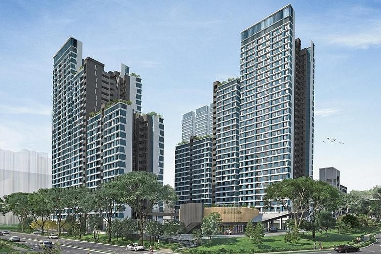 Kim Keat Ripples will have 708 units in two-room flexi and four-room flat types. Prices start from $90,000, excluding grants, for a two-room flexi flat.
