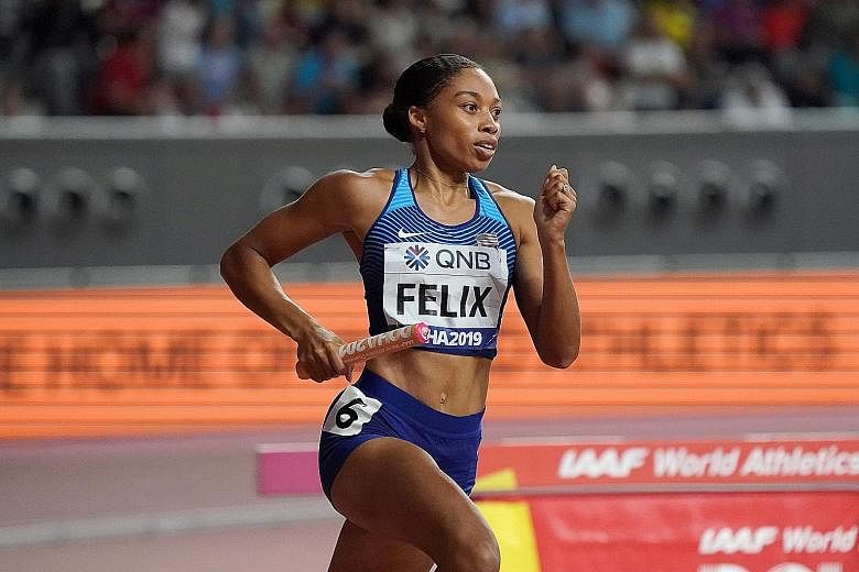 While glory on the track is still Allyson Felix's priority, the veteran is also fighting hard for women athletes outside of competition.