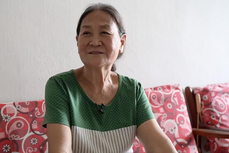 Madam Lee Lai Kum, 71, lives in a two-room rental flat with her husband and mum. They will each get $900 every quarter instead of $750.