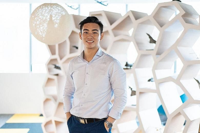 Mr Chua Kah Sheng completed a year-long internship in data analytics at the Defence Science and Technology Agency.
