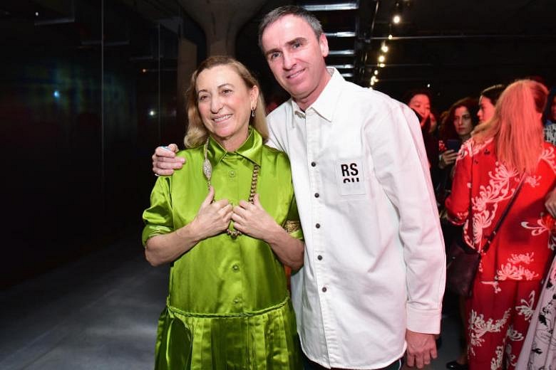 Prada appoints Belgian fashion designer Raf Simons as co-creative director  | The Straits Times