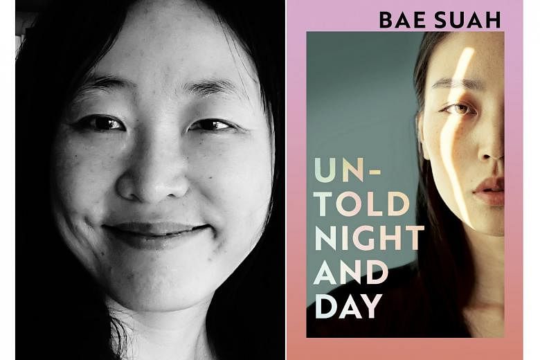 South Korean author Bae Suah (left) blurs the distinction between black and white, and night and day, in her book, Untold Night And Day.