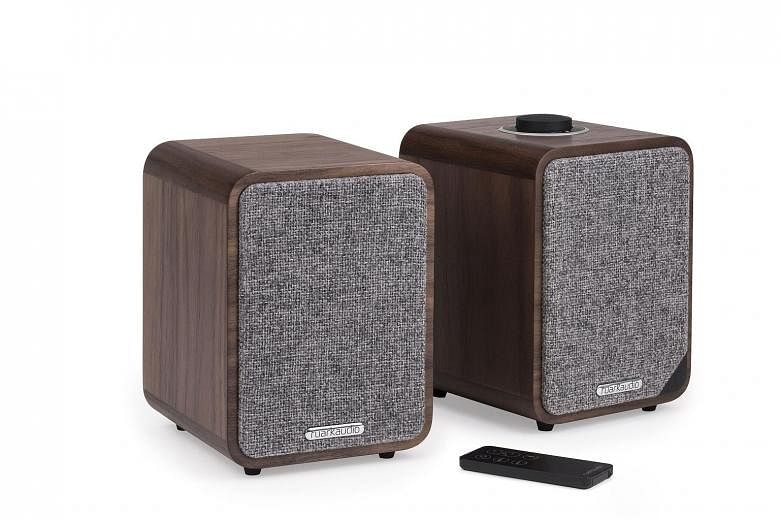 Hooking up the Ruark Audio MR1 Mk2 Bluetooth speaker system to the television set gave watching films at home a movie-theatre experience.