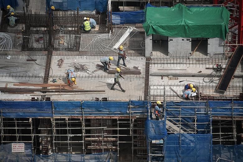 The construction sector will see a cut in the proportion of S Pass holders that companies can employ. From Jan 1, 2023, for every 100 workers, 87 can be foreigners, of which 15 can be S Pass holders.