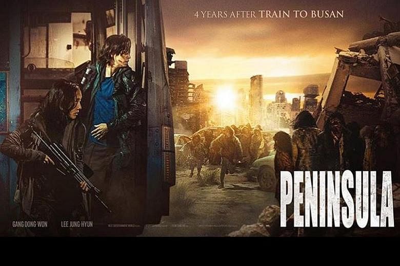 Peninsula takes place four years after the zombie outbreak that devastated the Korean Peninsula in Train To Busan and revolves around the survivors.