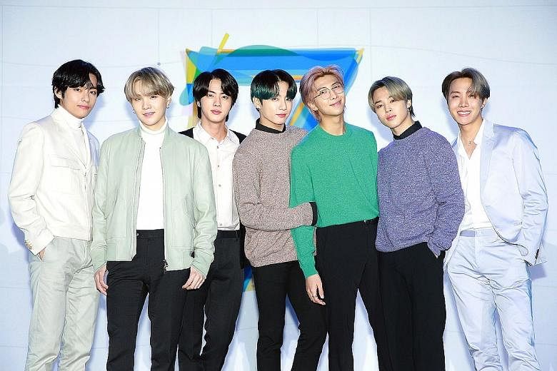 South Korean boy band BTS had scheduled four gigs at Seoul's Olympic Stadium in April to promote their new album, Map Of The Soul: 7.