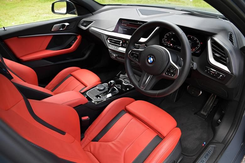 The BMW M135i is easy to handle, with good visibility, a compact tidy footprint and breezy access to its power reserve. 