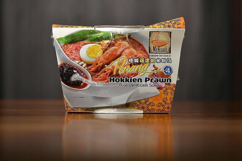 Mykuali Penang Hokkien Prawn Rice Vermicelli Soup, 100g, $2