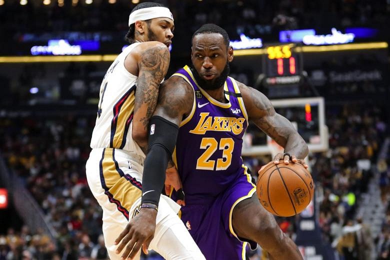 NBA: LeBron James Scores 34 Points As The LA Lakers Defeat The New ...