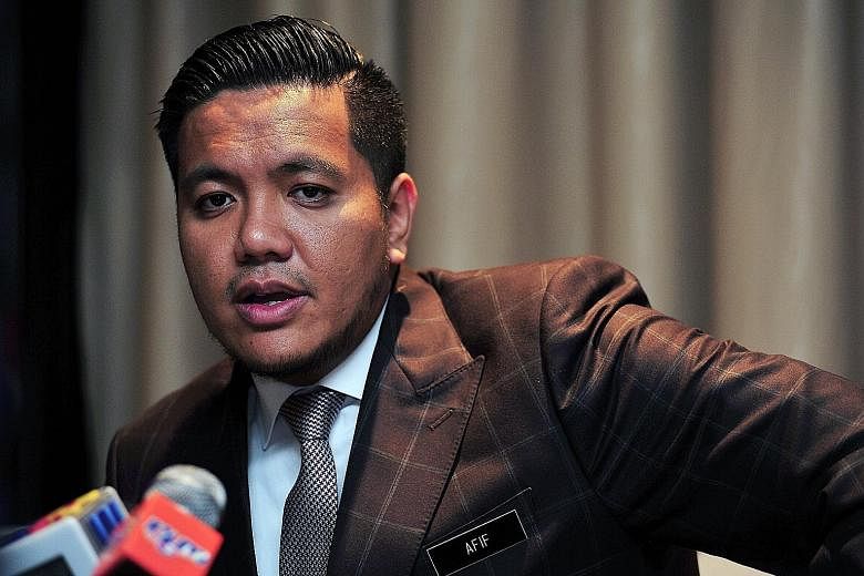 A 2018 file photo of Dr Afif Bahardin. He told a press conference yesterday that his resignation from Penang's state Cabinet was due to pressure from PKR's leadership over his alliance with sacked deputy president Azmin Ali. PHOTO: BERNAMA