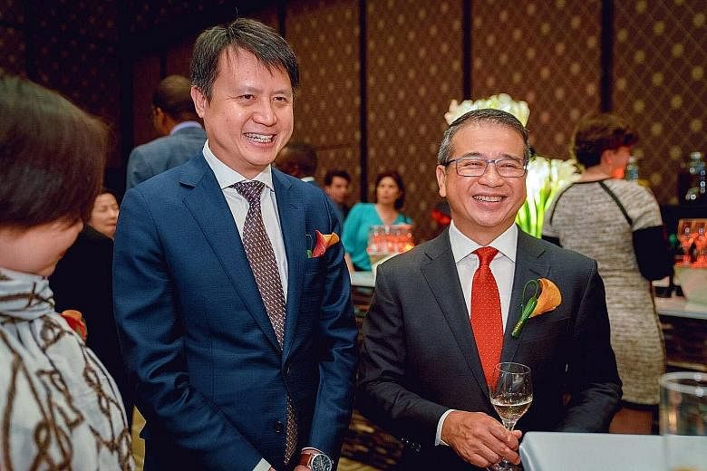 Ipos' chief executive Daren Tang was selected by Wipo's coordination committee from a slate that originally had 10 candidates. He has to be confirmed by the body's general assembly in May. PHOTO: EDWIN TONG/FACEBOOK