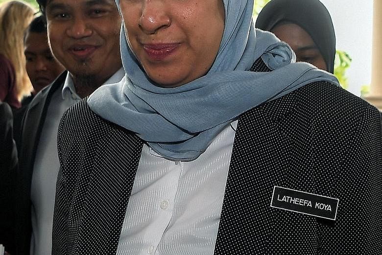 Ms Latheefa Koya was appointed to lead the Malaysian Anti-Corruption Commission last June by then Premier Mahathir Mohamad. During her tenure, she has seen several high-profile probes involving politicians from former ruling party Umno, including for