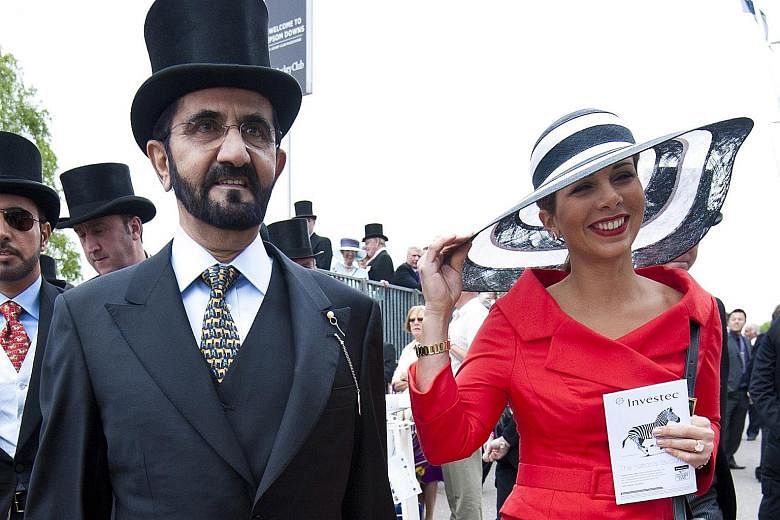 Sheikha Latifa, daughter of Sheikh Mohammed bin Rashid Al Maktoum, at an equestrian event at the 15th Asian Games in Doha in 2006. A British court found that she was kidnapped in 2018 by her father - just as he had her elder sister Shamsa abducted fr