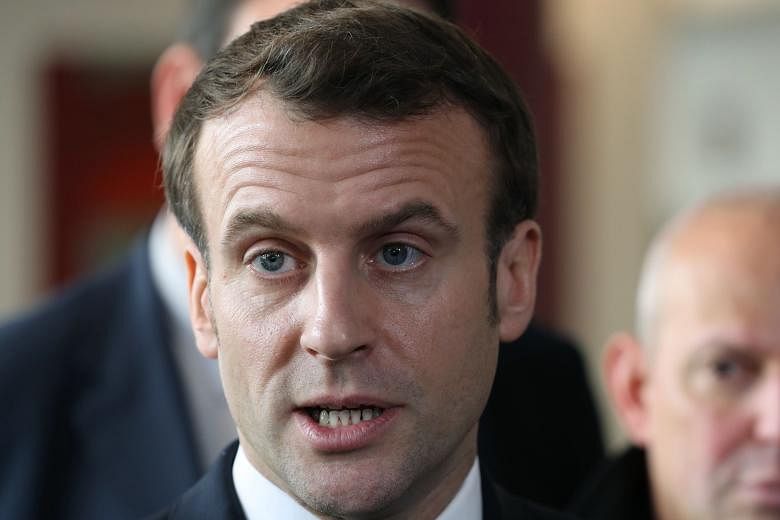 Polls show President Emmanuel Macron's four-year-old Republic on the Move party is struggling ahead of the March 15 vote, which will be followed by a second round on March 22.