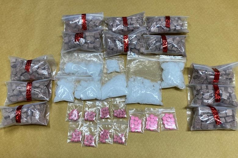 $143,000 worth of drugs seized by CNB in drug hideout bust | The ...