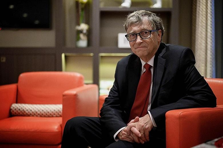 For decades, Mr Bill Gates was the face of Microsoft. The company said that he would remain a technical adviser. PHOTO: AGENCE FRANCE-PRESSE
