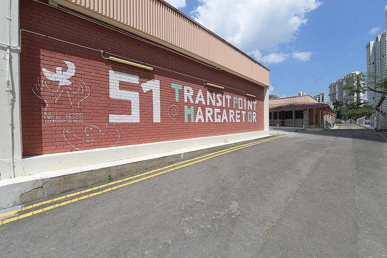 Transit Point@Margaret Drive, which is run by New Hope Community Services, was opened on Monday last week and aims to cater to more rough sleepers while helping them to look for jobs and housing.