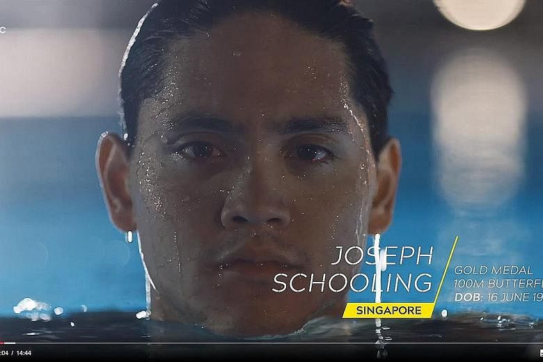 Clockwise from left: Watch how Joseph Schooling stunned the world on that fateful August night in 2016, Saiyidah Aisyah pushing through the pain barrier to reach the Rio Games and Singapore hosting the inaugural Youth Olympics.