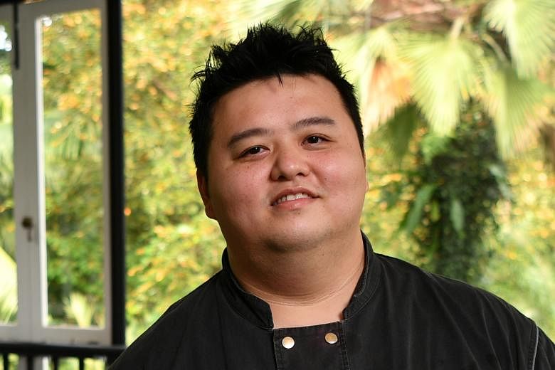 Chef David Thien (left), formerly of French restaurant Shelter in the Woods, is the new executive chef of one-Michelin-starred Corner House, as chef Jason Tan (above) steps down after almost six years.