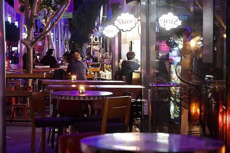 The announcement that bars, cinemas and all other entertainment venues will be closed from 11.59pm tomorrow till April 30 caught their operators off guard. But several bars that The Straits Times approached were unsure if the new rules would affect t