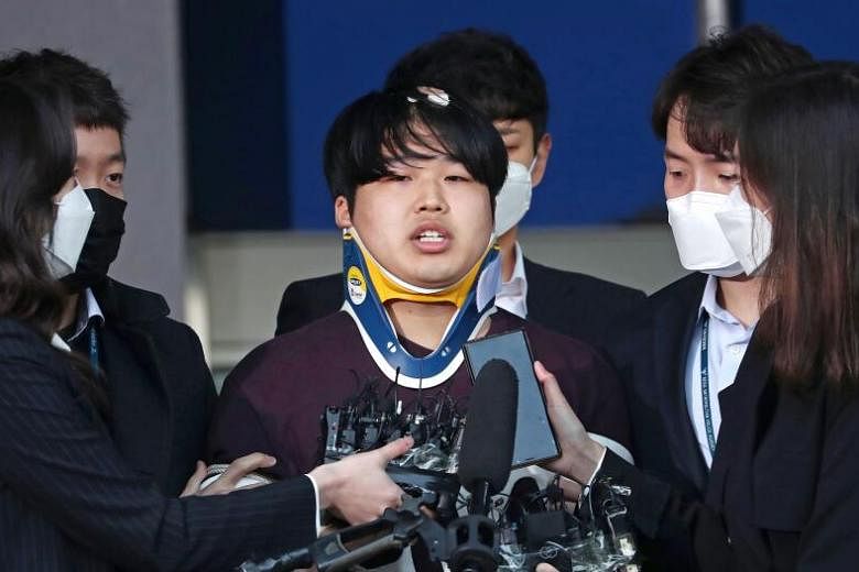 Porn Force Korean - South Korean man behind Telegram sex crime ring paraded in public in rare  move amid outcry | The Straits Times