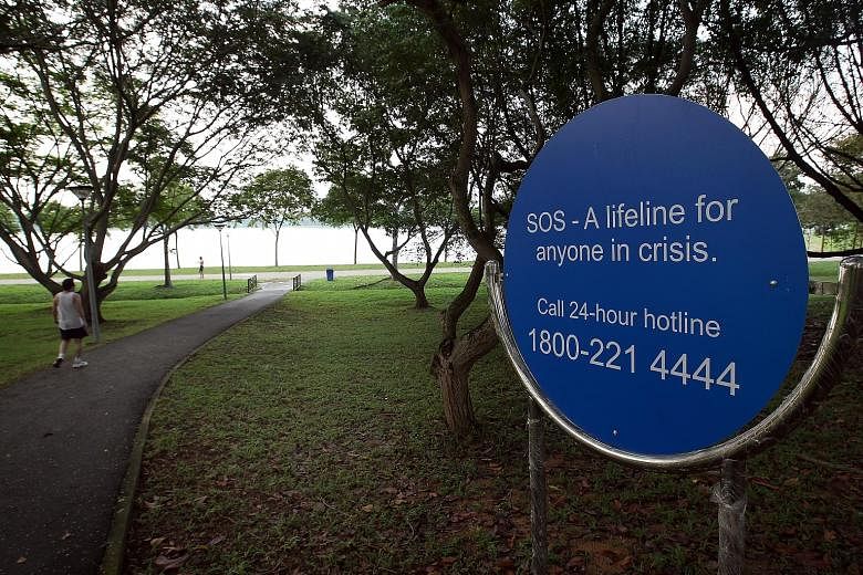 Following reports of deaths at Bedok Reservoir in 2011, national water agency PUB improved the lighting in the area and installed signs displaying the contact details for suicide-prevention group Samaritans of Singapore.
