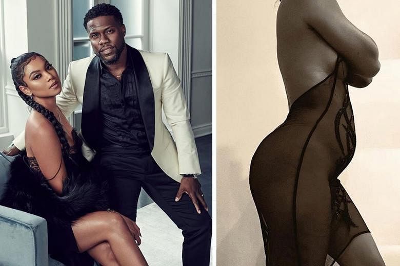 KEVIN HART AND WIFE EXPECTING SECOND CHILD: American stand-up comedian, actor and producer Kevin Hart announced on Instagram on Tuesday that his wife Eniko Hart (both left) is pregnant with their second child. 	Their son Kenzo Kash Hart was born in 2