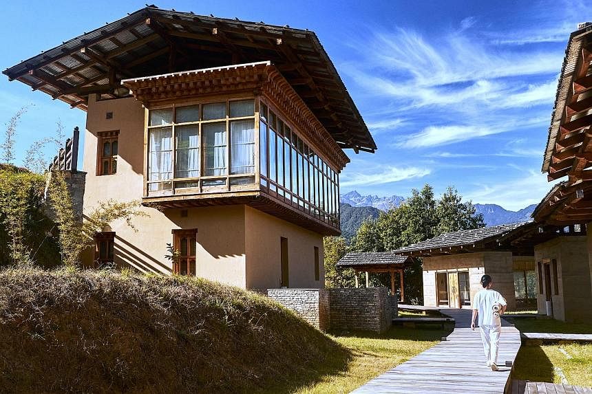 Six Senses Bhutan (above) was feted for being able to connect five of Bhutan’s western and central valleys, with each lodge – Thimphu, Punakha, Paro, Gangtey and Bumthang – varying in style from valley to valley, showcasing the diversity and character of 
