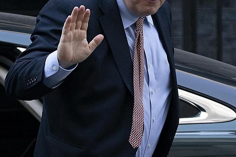British Prime Minister Boris Johnson, who had mild symptoms on Thursday, is in self-isolation. PHOTO: EPA-EFE