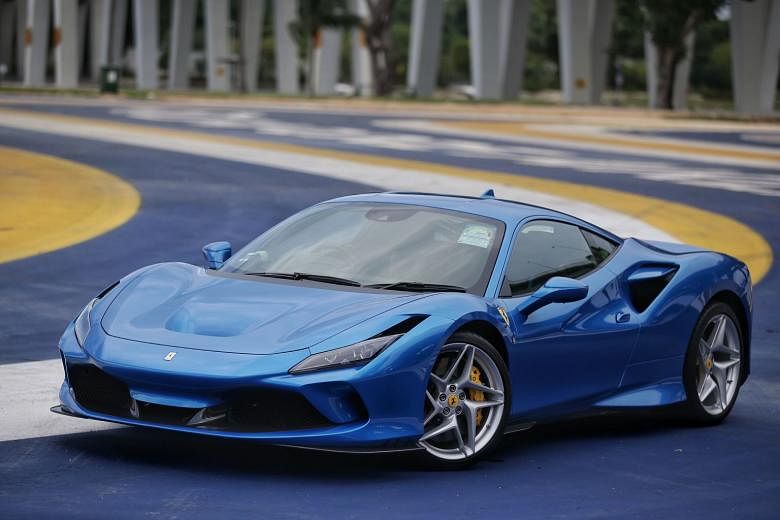 The Ferrari F8 Tributo makes for effortless everyday driving, with its smooth transmission, taut steering and an above-average ride quality. 